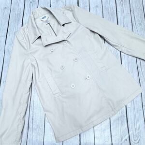 Old Navy Khaki Pea Coat Size Medium